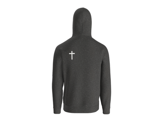 Graphite Grey Lightning Wrestling cotton hoodie