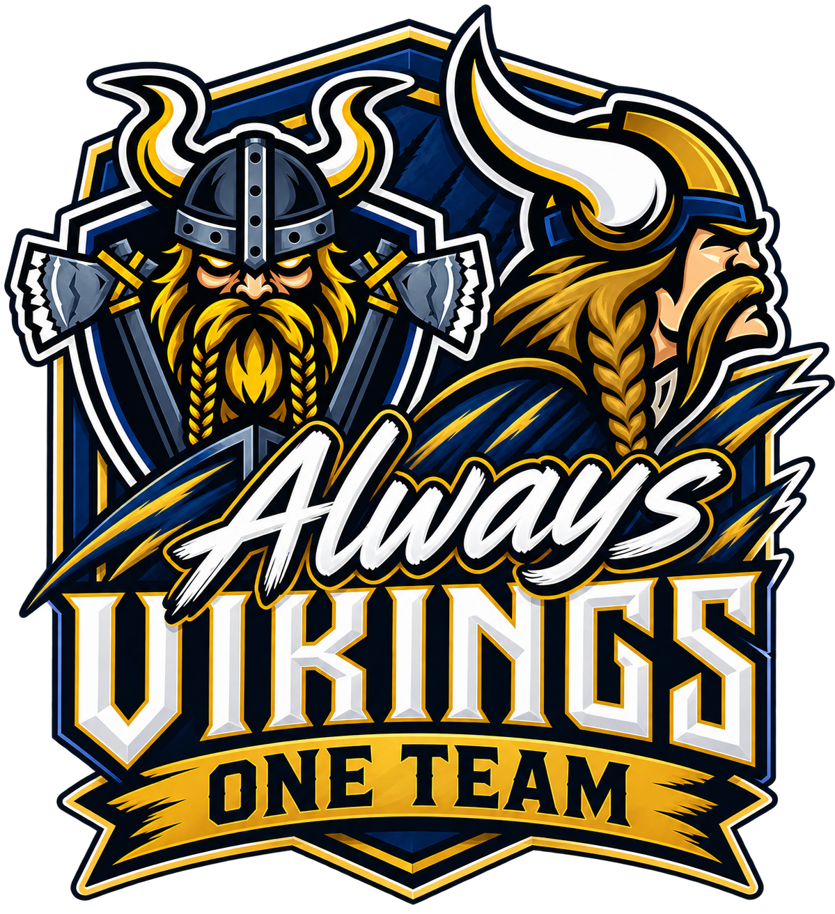 Always Vikings LONG SLEEVE Tshirt