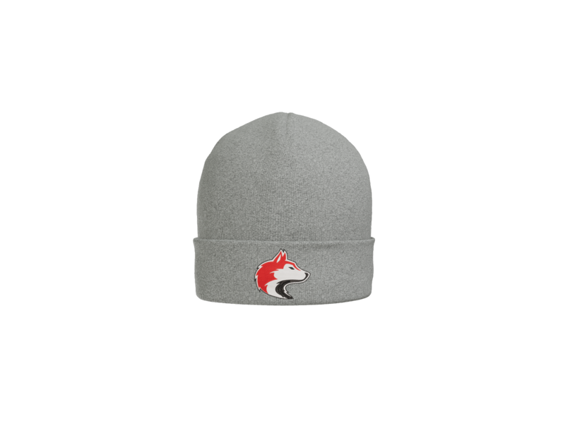 Hoover Huskies fleece lined embroidered beanie