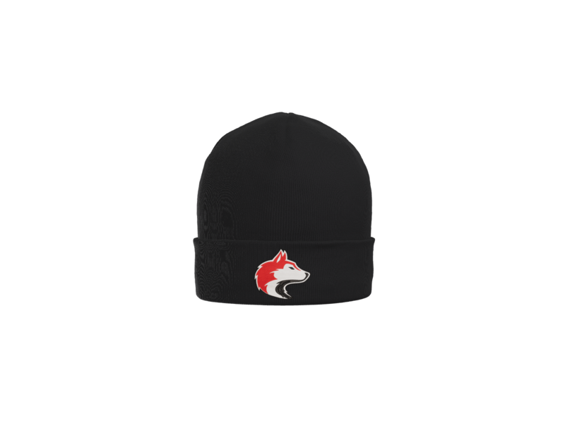 Hoover Huskies fleece lined embroidered beanie