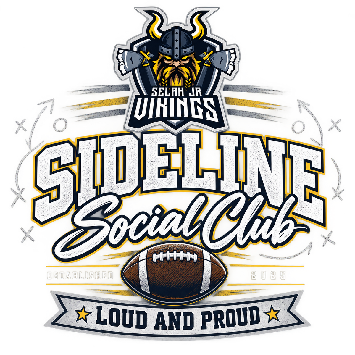 Sideline social club TSHIRT