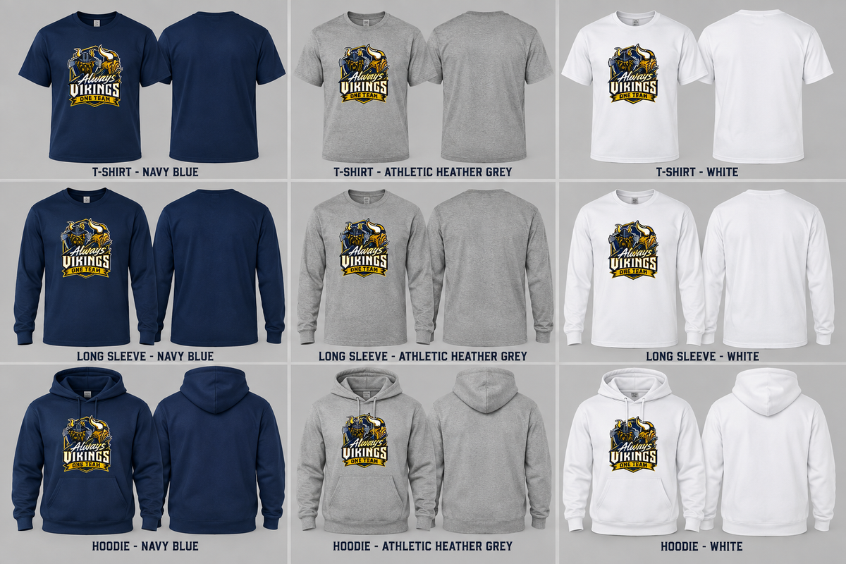 Always Vikings TSHIRT
