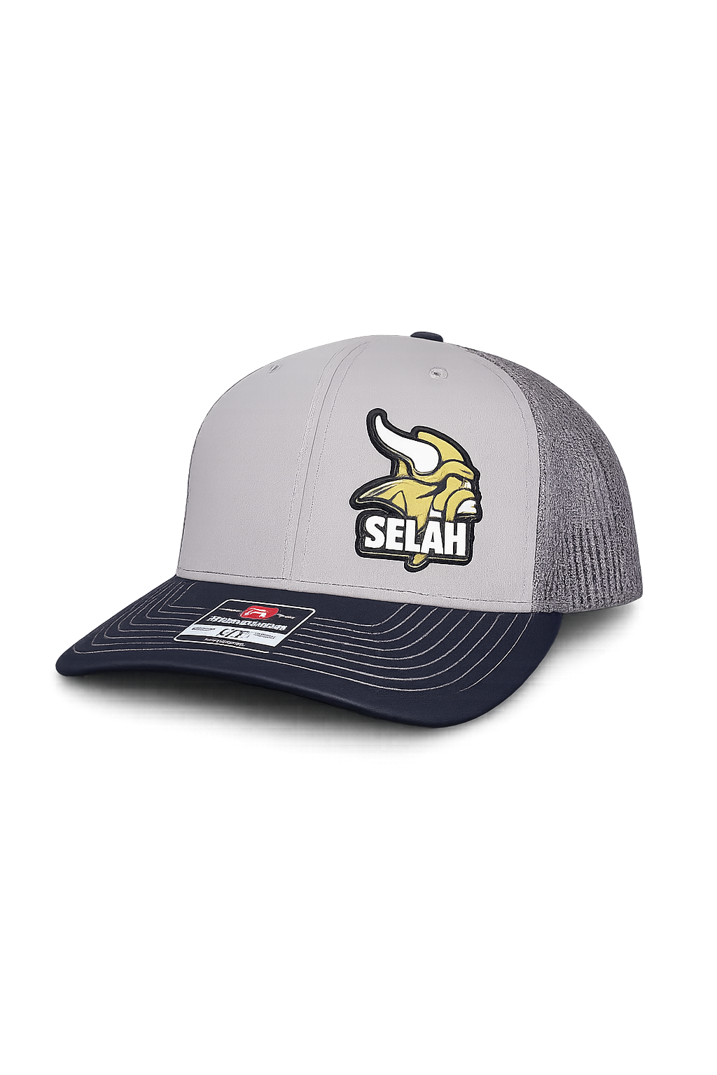 Richardson 112 Snapback hat With selah PVC Silicone Selah Patch