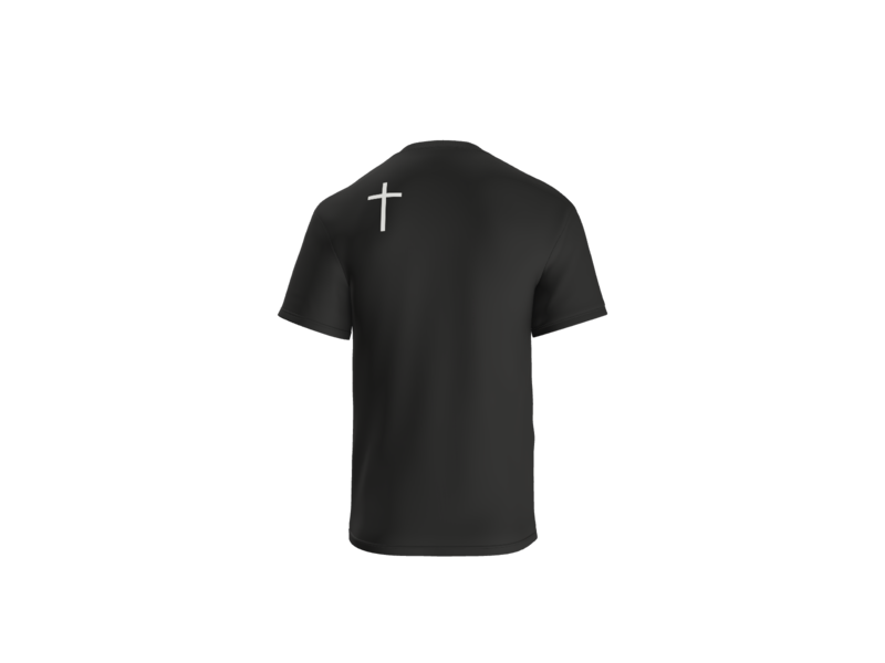 Lightning Wrestling black tshirt