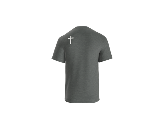 graphite grey Lightning Wrestling tshirt
