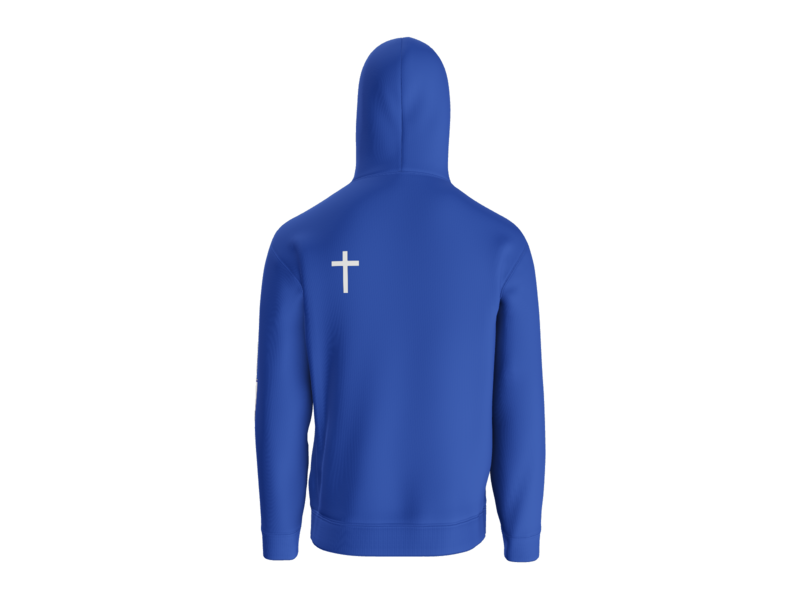 True royal blue hoodie