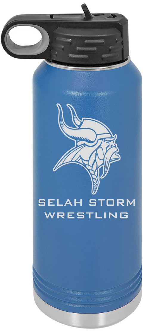 Selah Storm 32oz water bottle with straw