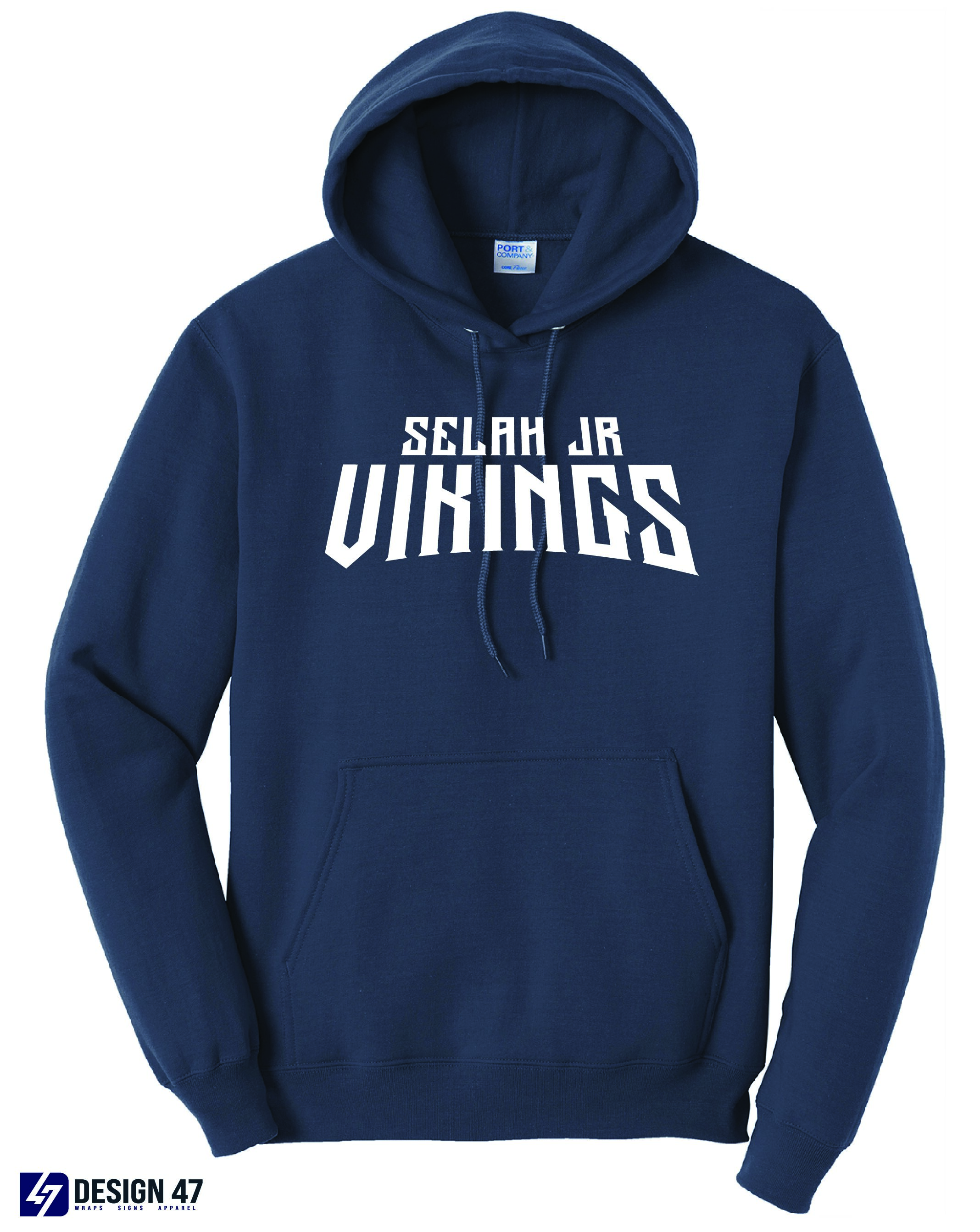 JR Vikings Hoody - Words Logo