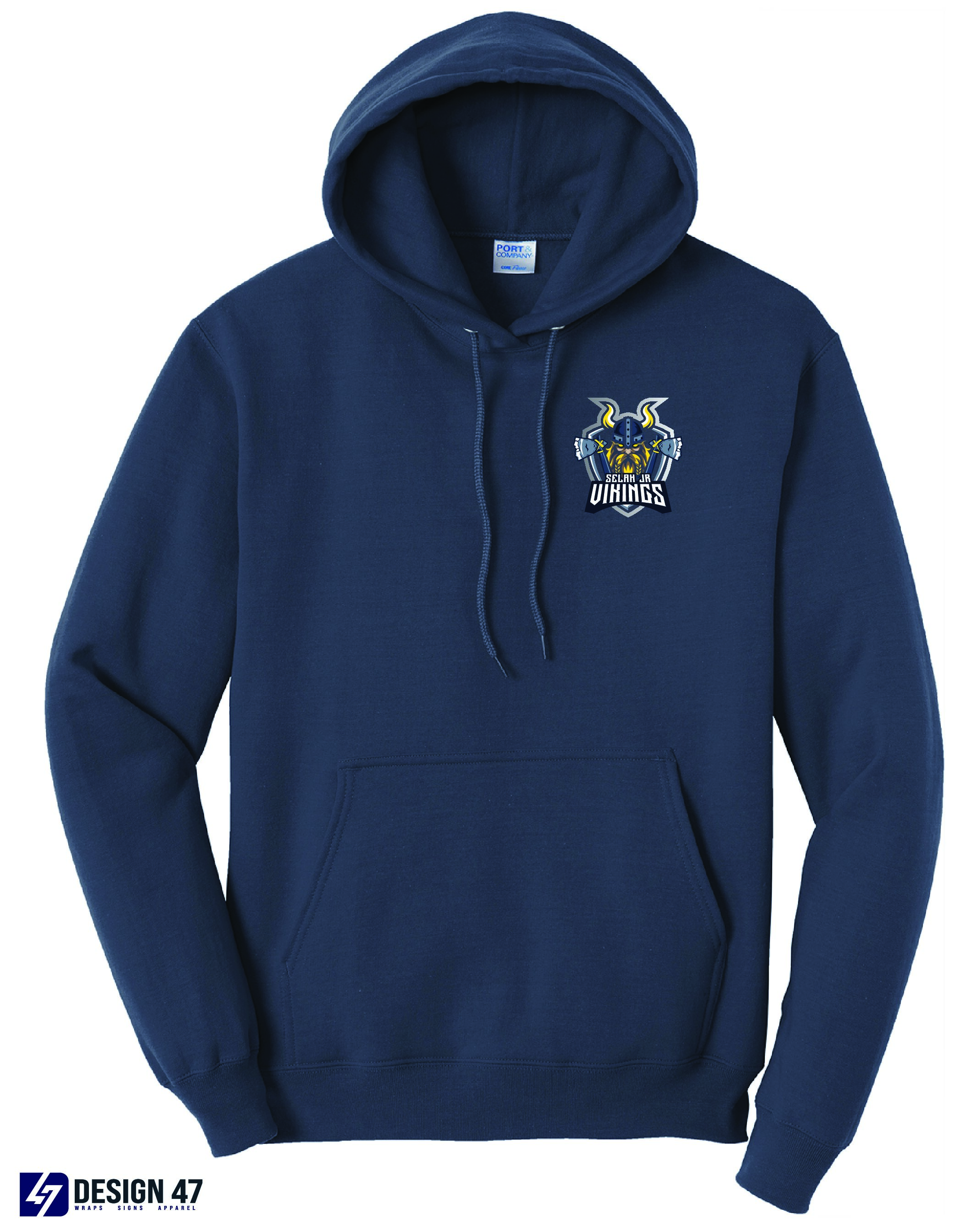 JR Vikings Hoody - Small Logo