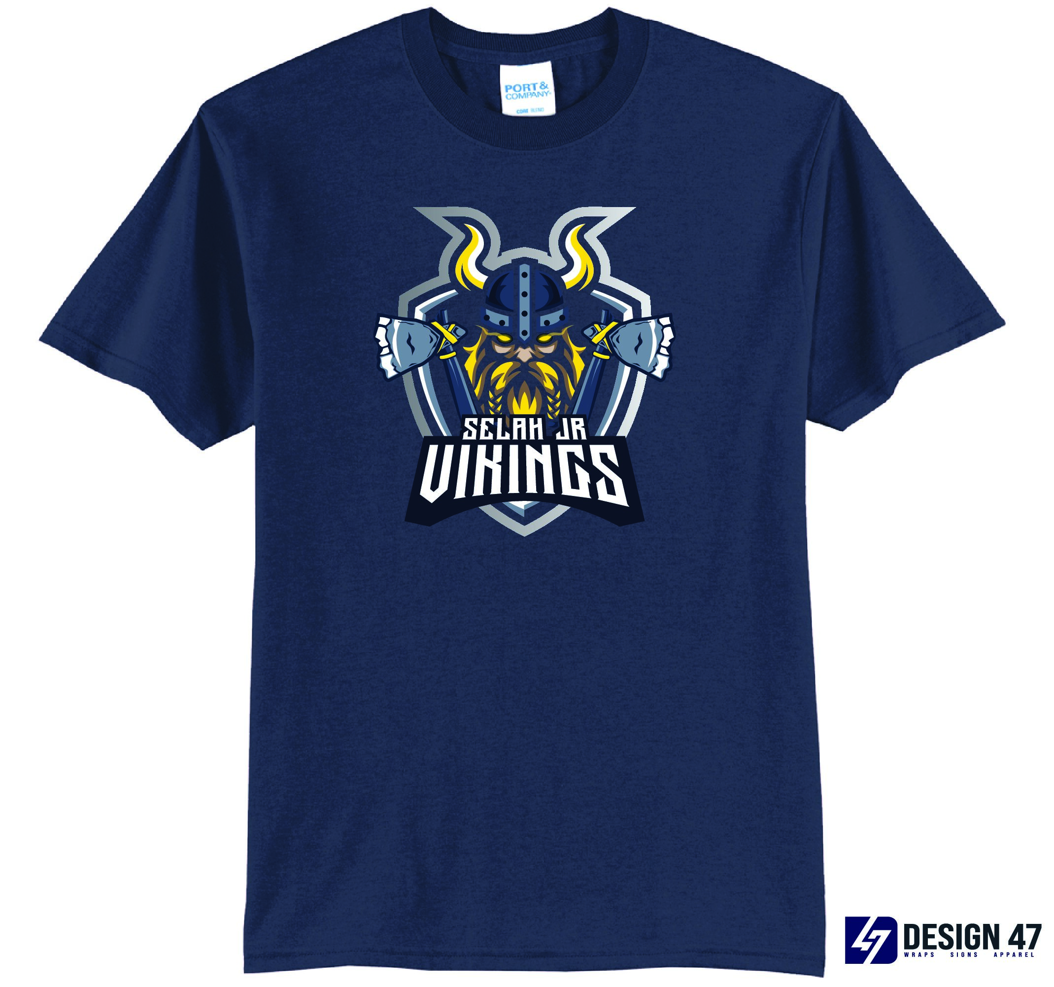 JR Vikings T-Shirt - Full Logo